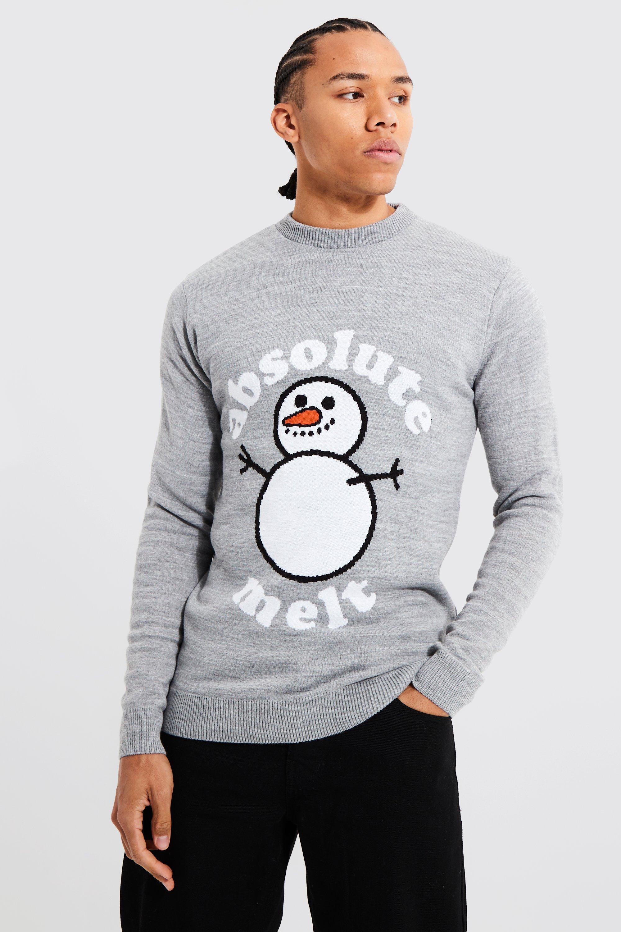 Boohooman christmas jumper sale